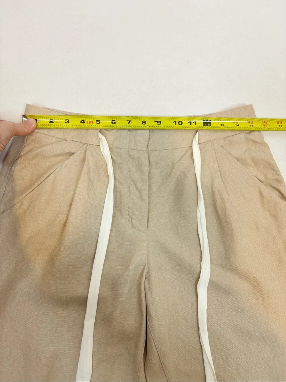 Aritzia Wilfred Allant Cropped Linen Pant Size 2